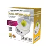 Elektroniskie virtuves svari ESPERANZA EKS007 — 5 kg ietilpība, 1 g precizitāte, balta