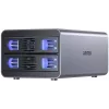 Ārējais RAID korpuss Unitek S1308B01-EU 2,5 collu/3,5 collu diskiem, līdz 40 TB, 5 Gb/s saskarne