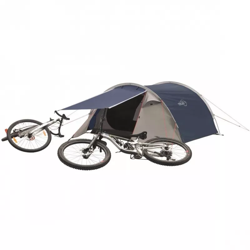 Kupolveida telts Easy Camp Vega 300 Compact 3 personām zila balta