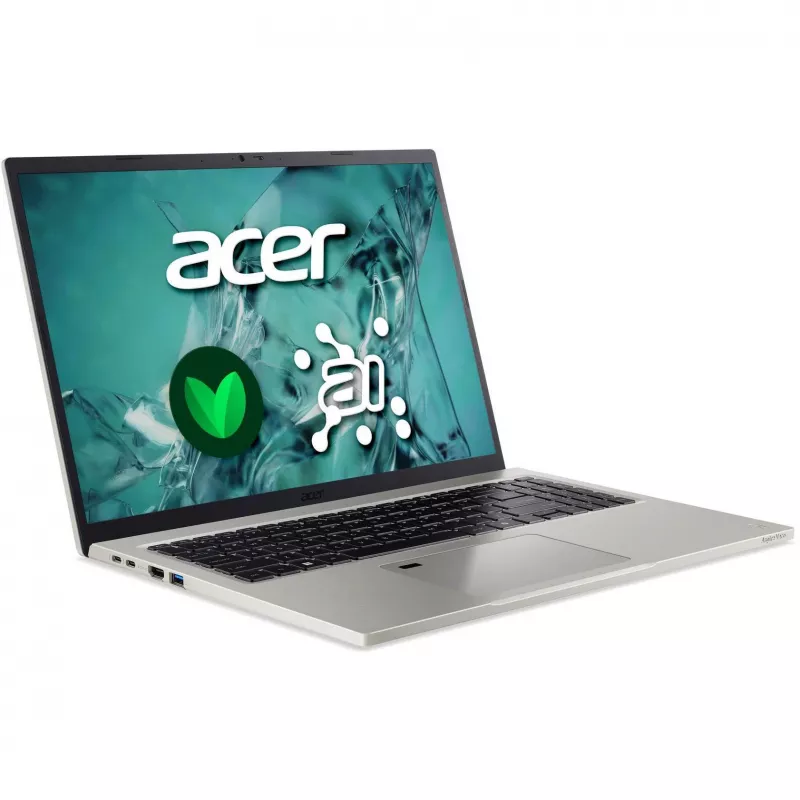 Portatīvais dators Acer Aspire AV16-71P-724V — Intel Core Ultra 7 255H, 16 collu WUXGA (1920×1200), 16 GB LPDDR5x, 1 TB SSD, Intel Arc 140T, Windows 11 Home, pelēks