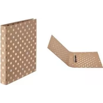 Gredzenu mape Herlitz Pure Glam A4 Zelts
