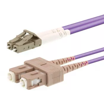 Optiskās šķiedras kabelis LogiLink 0.5m LC-SC