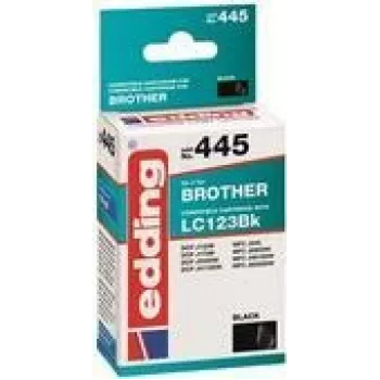 EDD-445 - Ink - Brother - Melns - LC123BK - refill (18-445)