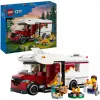 Konstruktoru rotaļlieta LEGO City Adventure Camper 60454, 385 detaļas, augstums 80 mm, no 6 gadu vecuma