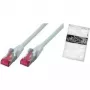 Tīkla kabelis ShiverPeaks BS75720-AW 10m Cat6a S/FTP