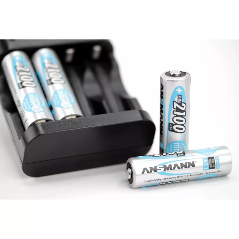 1x4 Ansmann maxE NiMH uzlād. bat. Mignon AA 2100 mAh 5035052