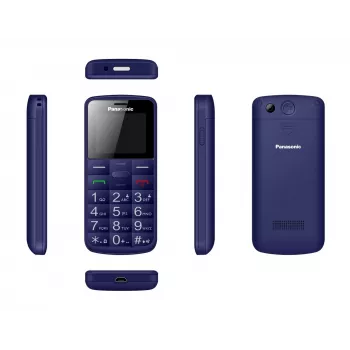 Mobilais telefons senioriem KX-TU110 zils