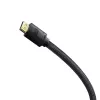 Baseus High Definition Series HDMI 2.1 kabelis, 8K 60Hz, 3D, HDR, 48Gbps, 2m (melns)
