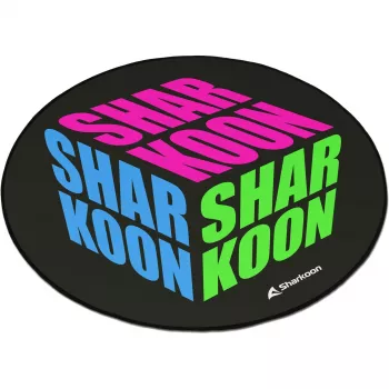 Krēsla paklājiņš Sharkoon SKILLER SFM11 Cube zils zaļš rozā poliesteris 1200x1200x5mm
