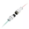 Ducky Premicord Cotton Candy spirālveida kabelis, USB Type-C uz Type-A - 1.8m