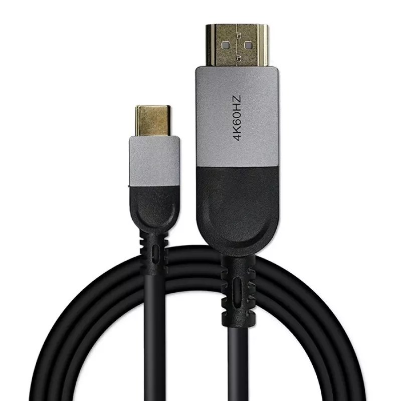 USB-C uz HDMI kabelis QOLTEC 50438 — 2 m, 4K 60Hz