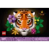 Konstrukcijas rotaļlieta LEGO Art Fauna Collection Tiger komplekts 31217 - uzbūvējams tīģera modelis
