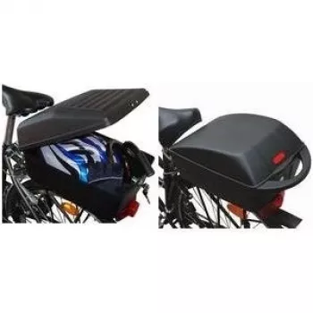 Slēdzama velosipēda bagāžas kaste FISCHER 86500 — 15 L, melna