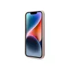 Karl Lagerfeld KLHMP14XSLKHLP iPhone 14 Pro Max 6.7 cietais maciņš gaiši rozā / gaiši rozā Silikona Karl inchs Head Magsafe