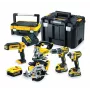 DEWALT. KOMBO KOMPLEKTS 18V DCK551P3T (DCD796+DCF887+DCS39+DCS331+DCL050) 3x5.0Ah TSTAK