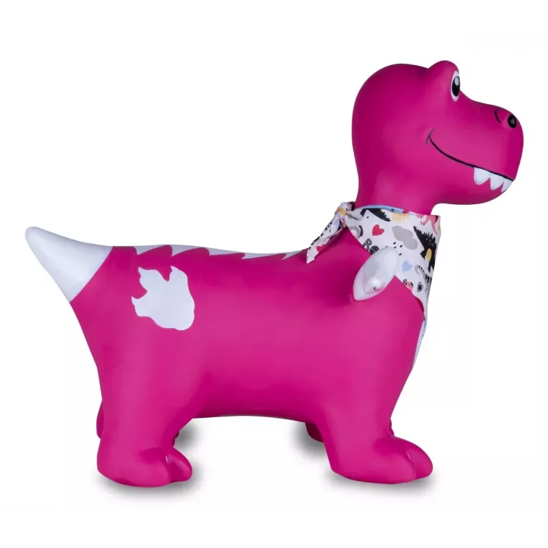Lēkājošais dzīvnieks Jamara HoppyDoo Dino ar spārniem rozā ar sūkni 466008