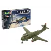 Plastmasas lidmašīnas modelis REVELL Messerschmitt P.1099A-P-SER mērogā 1/72