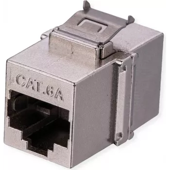 VALUE RJ45 Savienotājs Ekranēts Cat.6A Sudrabains īss (26.99.0379)