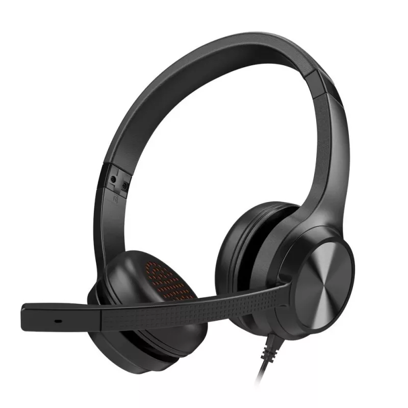 Creative 51EF0980AA000 Chat USB on-ear austiņas ar vadu, stereo, melnas