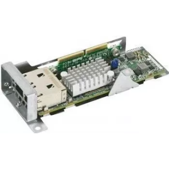 Super Micro Supermicro AOM-CTGS-i2TM - tīkla adapteris - PCIe 3.0 x4 - 10Gb Ethernet / FCoE x 2 (AOM-CTGS-I2TM-O)