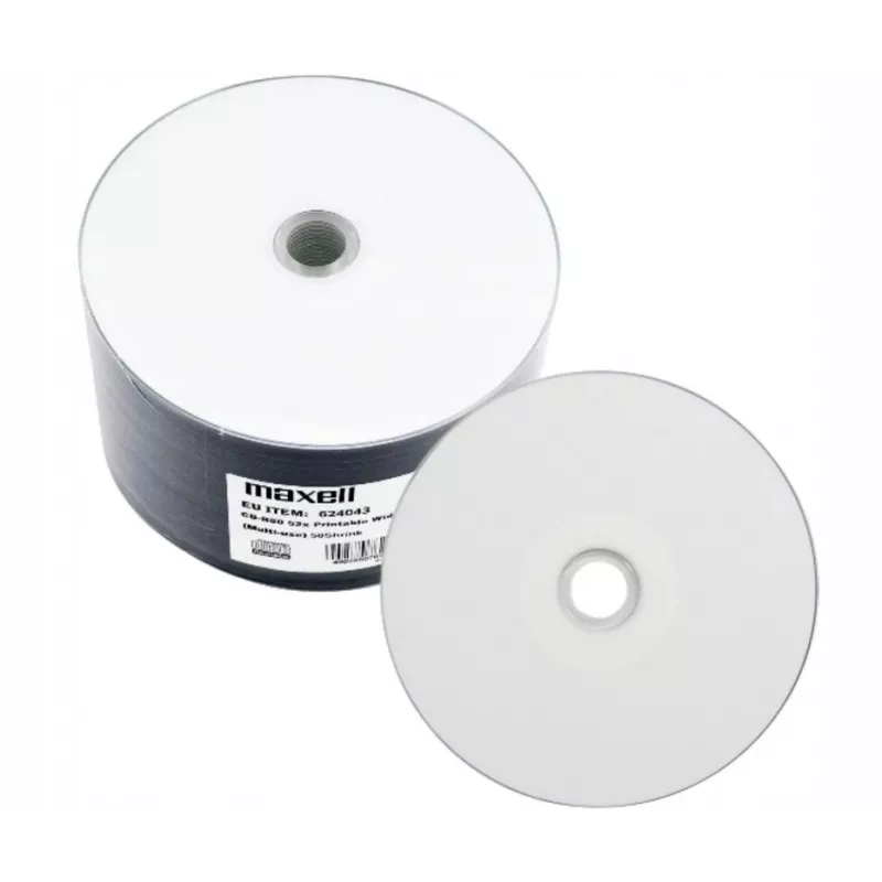 MAXELL CD-R 700MB 50 gab. 52x80 min, spindele, CD-R apdrukai