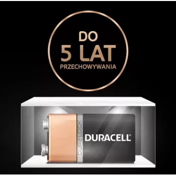 Duracell 9V baterija, viena iepakojumā 9VDUR BT0009