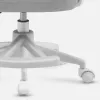 Grozāmais krēsls mark adler Junior 4.5 pelēka — ergonomisks rakstāmgalda krēsls, regulējams augstums 40–50 cm, sieta atzveltne, ritenīšu pamatne, roku balsti, jostasvietas atbalsts