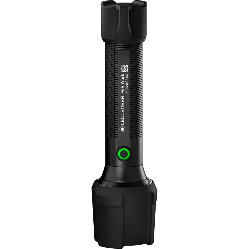 Ledlenser P6R Work Melns rokas lukturītis LED