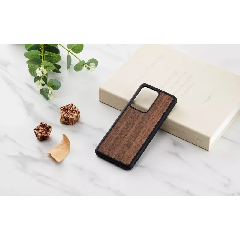 Viedtālruņa aizsargvāciņš Man and Wood Samsung Galaxy S20 Ultra — Melns Koala