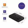 Qoltec 50310 Drive dokstacija 2x SSD M.2 SATA NGFF USB Type C