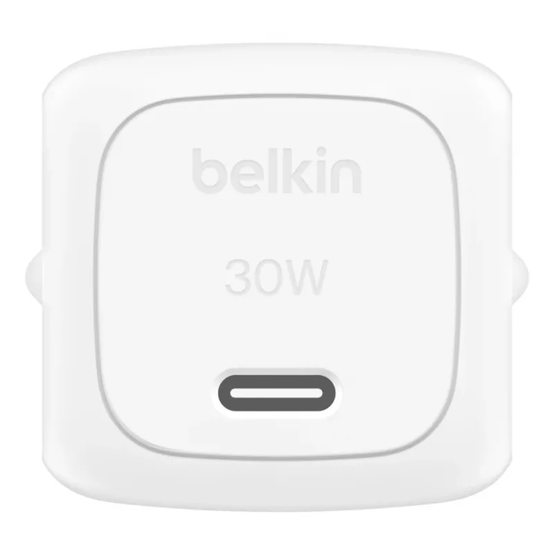 Belkin BoostCharge lādētājs klēpjdatoriem, viedtālruņiem, planšetdatoriem, balts, AC ātrā uzlāde, iekštelpām