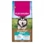 Sausā suņu barība EUKANUBA Adult bez graudiem Jērs & Rīsi 12 kg — Pieaugušas lielas šķirnes, 25% olbaltumvielu, 13% tauku