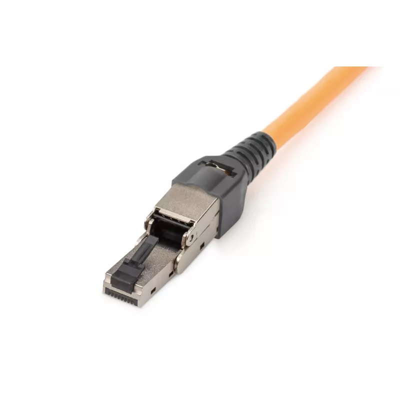 Digitus CAT 6A Field Termination Plug liekams STP ar putekļu vāciņu RJ-45 Sieviešu dzimte Sudrabs