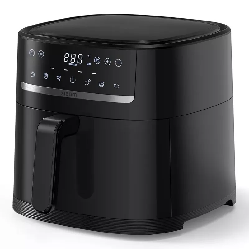 Xiaomi gaisa fritieris 6L MAF08 Vienvietīgā 1500 W karstā gaisa fritieris, melns