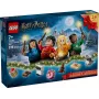 Konstruktoru rotaļlieta LEGO Harry Potter Adventes kalendārs 2025, komplekts 76456 — 278 daļas, 8 minifigūras, vecums 7+
