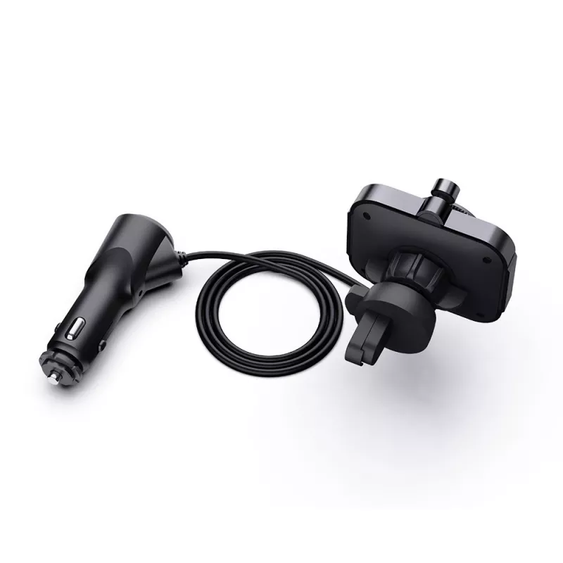 FM raidītājs SAVIO TR-14 Bluetooth USB, FM 87.6–107.9 MHz, MicroSD, USB-C, 12 V automašīnas barošana