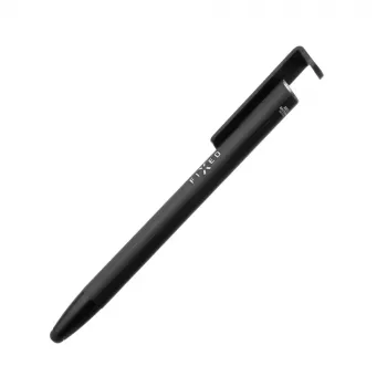 3-in-1 pildspalva ar irbuli un statīvu FIXED FIXPEN-BK — lodīšu, kapacitatīvs uzgalis, integrēts statīvs, melna