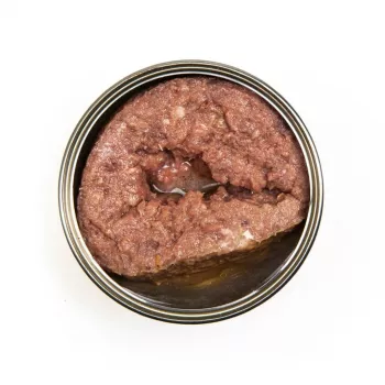 Mitrā kaķu barība 3coty Turkey & Goose 180 g paciņa — pieaugušiem kaķiem, pilnvērtīga barība, olbaltumvielas 19%, tauki 13%, mitrums 64,7%