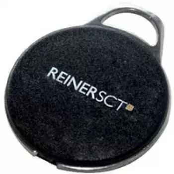 Reiner SCT timeCard Premium Transponder 25 DES RFID tags Melns 13.56 MHz IP65
