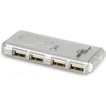 VALUE USB 2.0 portatīvais centrmezgls, 4 porti, bez barošanas avota (14.99.5015)