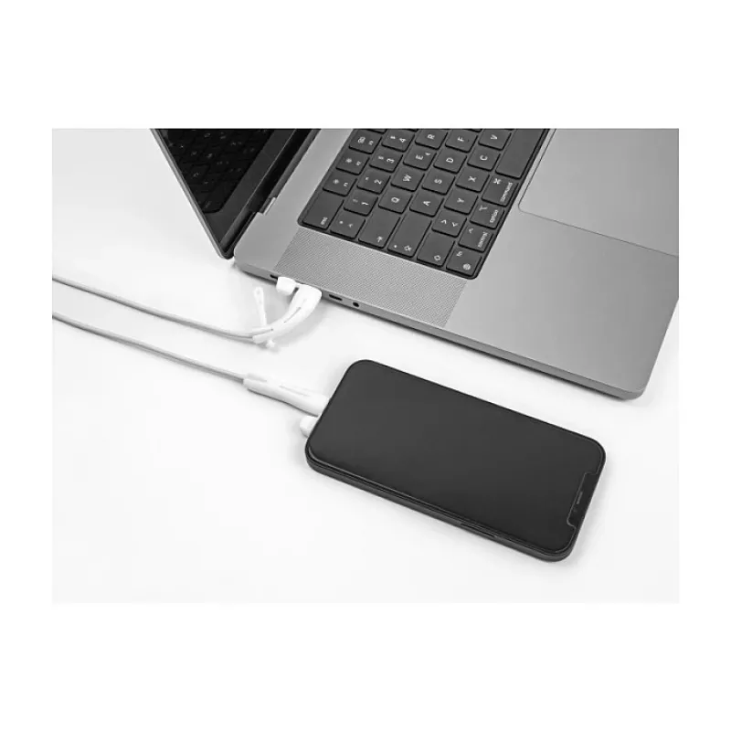 DeLOCK aizsargvāciņu komplekts USB Type-C vīrišķajam savienotājam un Apple Lightning vīrišķajam savienotājam, 2 gab., balts