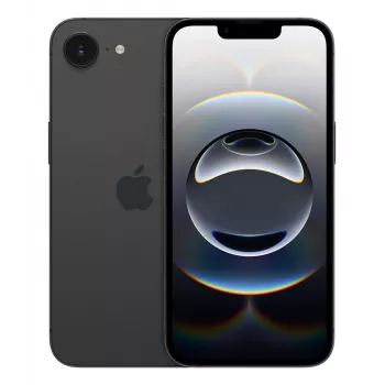 Viedtālrunis Apple iPhone 16e — 6,1 collas (15,5 cm), A18, 128 GB, Dual SIM, 5G, 48 MP, Melns