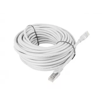 LANBERG Cat5e U/UTP RJ-45 komutācijas kabelis PCU5-10CC-1500-S, 15 m, Pelēks, CCA, 26 AWG, 100 MHz