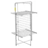 Elektriski salokāms veļas žāvētājs Adler AD 7829 — 300 W, 148×52×90 cm, balts, brīvstāvošs