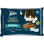 FELIX Tasty Shreds ar lasi un tunci - 4x 80g