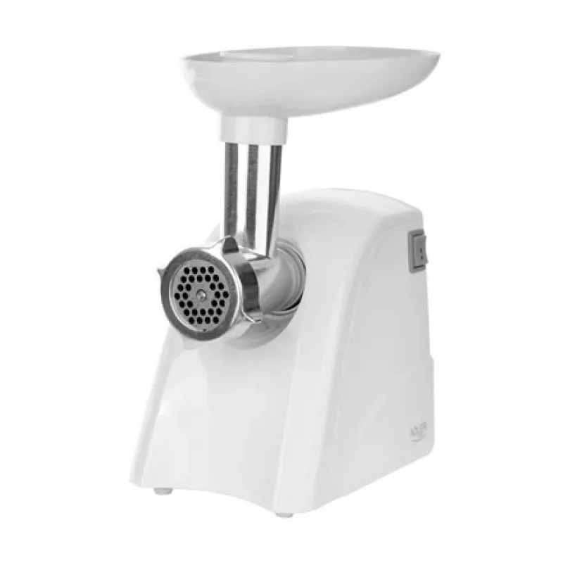 Adler AD 4803 gaļas maļamā mašīna 800 W Nerūsējošais tērauds, Balta