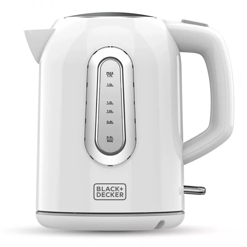 Elektriskā tējkanna Melns & Decker 1.7 L 2200 W Balta