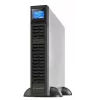 PowerWalker VFI 1000CRM LCD nepārtrauktās barošanas avots (UPS) Dubultās pārveidošanas (Online) 1 kVA 800 W 3 AC kontaktligzdas