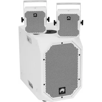 Aktīvo skaļruņu komplekts Omnitronic BOB-10A ws ar 2x BOB-4 ws