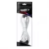 CableMod C-Series Pro savienojuma kabelis - Variants A, 90°, 16 kontaktu uz 3x8 kontaktu PCIe, balts